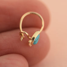 Load image into Gallery viewer, 14K Gold Drop Boho Earrings