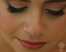 Load image into Gallery viewer, 14k Gold Boho Crown Hoop Ring