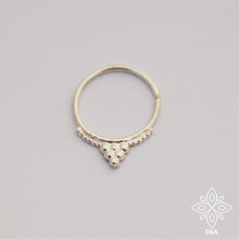 Load image into Gallery viewer, Sterling Silver Bohemian Nose Hoop