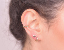 Load image into Gallery viewer, 14k Solid Gold Hippie Nose Ring
