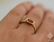 Load image into Gallery viewer, 14k/18k Gold Tourmaline Ring