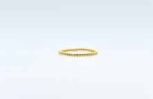 Load image into Gallery viewer, 14k Gold / Silver Minimal Dotted Ring