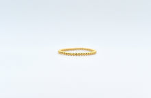 Load image into Gallery viewer, Set of Three 14k Gold / Silver Minimal Dotted Rings