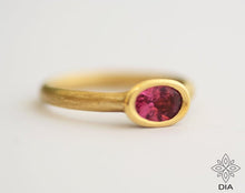 Load image into Gallery viewer, 14k/18k Gold Tourmaline Ring