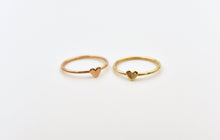 Load image into Gallery viewer, 14k Solid Gold Tiny Heart Ring