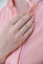 Load image into Gallery viewer, 14k Gold Wedding Band Hellenistic Boho Ring - Juniper