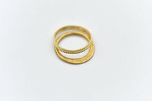 Load image into Gallery viewer, 14k Gold Wedding Band Hellenistic Boho Ring - Juniper