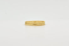 Load image into Gallery viewer, 14k Gold Wedding Band Hellenistic Boho Ring - Juniper