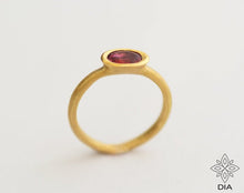 Load image into Gallery viewer, 14k/18k Gold Tourmaline Ring