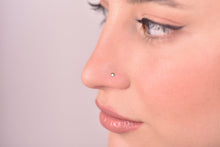 Load image into Gallery viewer, 14k Plain Tiny Round Nose Stud