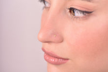 Load image into Gallery viewer, 14k Plain Tiny Round Nose Stud