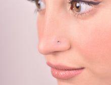 Load image into Gallery viewer, 14k Gold Tiny Kite Stud Nose Stud