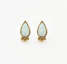 Load image into Gallery viewer, 14k Gold Gemstone Stud Earrings