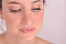 Load image into Gallery viewer, Silver Double Nose Hoop