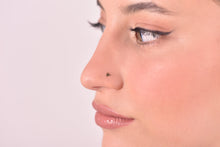 Load image into Gallery viewer, 14k Gold Tiny Triangle Nose Stud