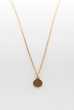 Load image into Gallery viewer, 14k Gold Coin Pendant