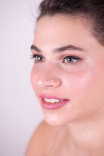 Load image into Gallery viewer, 14k Gold Tribal Flower Nose Stud