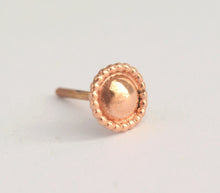 Load image into Gallery viewer, 14k Gold Tribal Flower Nose Stud