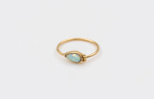 Load image into Gallery viewer, 14k Solid Yellow Gold Eye Navel Hoop Ring