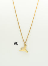 Load image into Gallery viewer, 14k Gold Flying Bird Pendant with Diamond