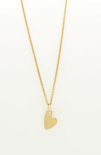 Load image into Gallery viewer, 14k Gold Tiny Heart Pendant