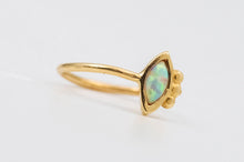 Load image into Gallery viewer, 14k Rose Gold Eye Belly Ring