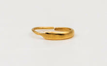 Load image into Gallery viewer, 14k Gold Asymmetric Nose Ring