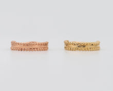Load image into Gallery viewer, 14k Gold Boho Indian Hoop Earrings
