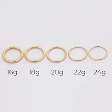 Load image into Gallery viewer, 14k Solid Gold Floral Nose Ring