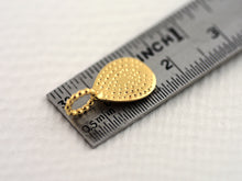 Load image into Gallery viewer, 14k Gold Teardrop Charm Pendant
