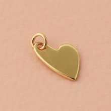Load image into Gallery viewer, 14k Gold Tiny Heart Pendant