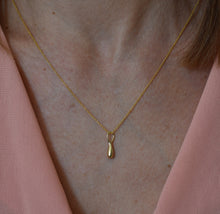 Load image into Gallery viewer, 14k Gold Minimalist Drop Pendant