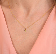 Load image into Gallery viewer, 14k Gold Pomegranate Pendant