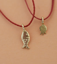 Load image into Gallery viewer, 14k Gold Fish Pendant