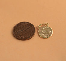 Load image into Gallery viewer, 14k Gold Antique Coin Pendant