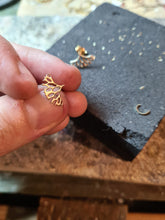 Load image into Gallery viewer, 14K Gold Branch Stud Earrings