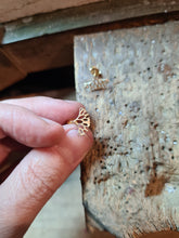 Load image into Gallery viewer, 14K Gold Branch Stud Earrings