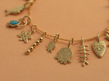 Load image into Gallery viewer, 14k Gold Pomegranate Pendant