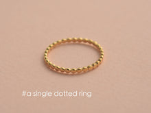 Load image into Gallery viewer, Set of Three 14k Gold Stackable Rings