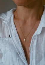 Load image into Gallery viewer, 14k Gold Evil Eye Charm Pendant