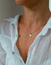 Load image into Gallery viewer, 14k Gold Boho Coin Pendant