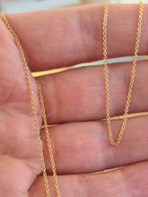 Load image into Gallery viewer, 14k Gold Dainty Sun Necklace