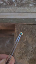 Load and play video in Gallery viewer, 14k Yellow Gold Boho Evil Eye Nose Stud