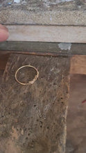Load and play video in Gallery viewer, 14k Solid Gold Dainty Crown Ring - Meodi