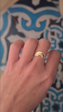 Load and play video in Gallery viewer, 14k Filigree Sun Ring