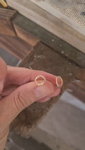 Load and play video in Gallery viewer, 14k Gold Cube Studs