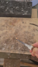 Load and play video in Gallery viewer, 14k Solid Gold Tiny Heart Nose Stud