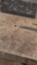 Load and play video in Gallery viewer, 14k Gold Tiny Flower Indian Nose Stud