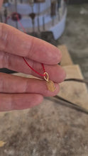 Load and play video in Gallery viewer, 14k Gold Hand of Fatima Pendant