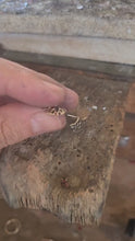 Load and play video in Gallery viewer, 14K Gold Branch Stud Earrings